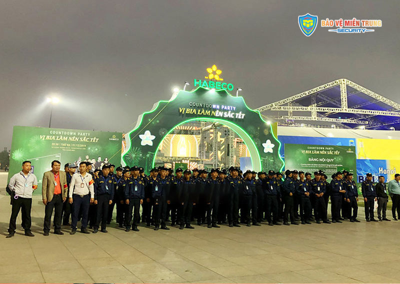 Dịch vụ bảo vệ tổ chức sự kiện lớn của Bảo vệ miền trung